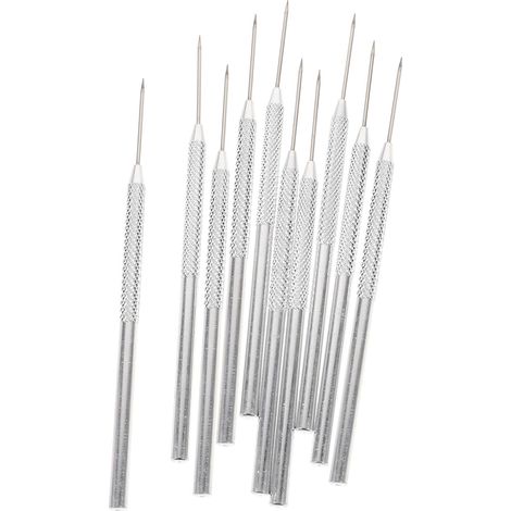 10 Pièces Outil de Marquage Poterie en Métal pour Sculpture (1/5)