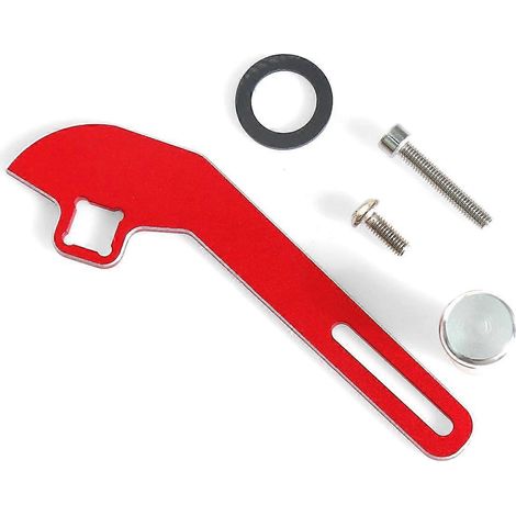 Adaptateur de commande à une main avec volant et gâchette en alliage d'aluminium pour NB4, NB4+ et NB4 PRO (rouge) (1/5)