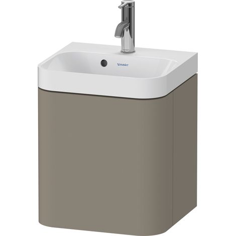 Duravit Happy D.2 Plus c-shaped Set wandhängend, 400x360mm, eine