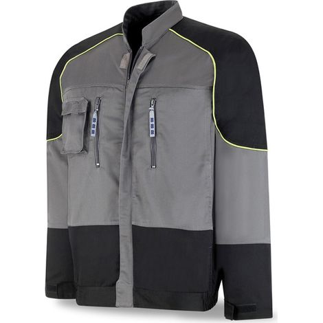 CHAQUETA GRIS/NEGRA SPORT 4850 (588-CGN4850) - MARCA
