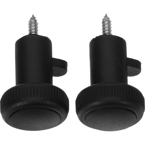 Lot de 2 Poignées de Fenêtre Extérieure Noires (1/5)