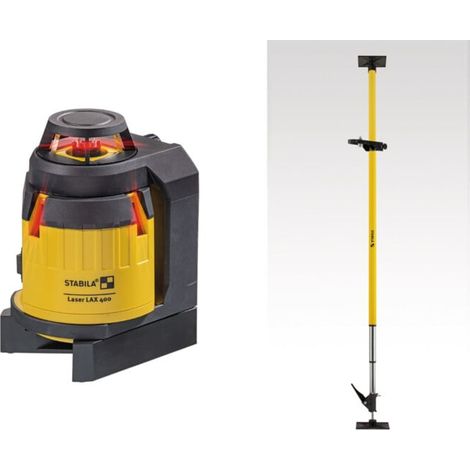 Laser multiligne STABILA LAX 400 - avec barre télescopique laser LT 30 - 18863 (1/5)