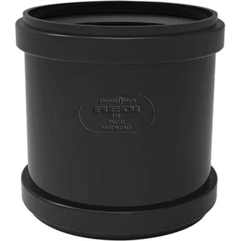 MANICOTTO PHONO BLACK SENZA BATTENTE - Ø 100 (1/2)