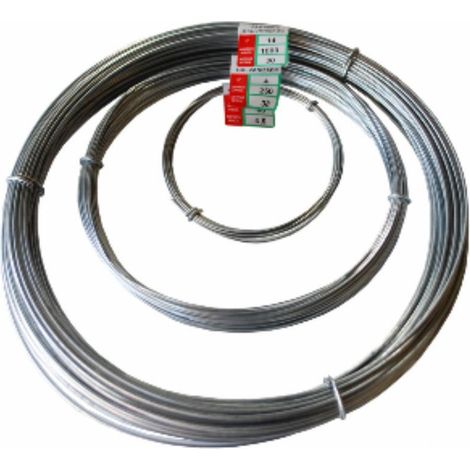 FPLUS alambre galvan.nº 5       50gr , Galvanizado, aportandole mayor protección y durabilidad frente al oxido.
- Este alambre NO ES INOXIDABLE PUEDE OXIDARSE.