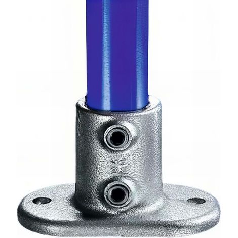 Pied KEE KLAMP 62-8 pour tubes D. 48,3 mm - Galvanisé - KEE62-8