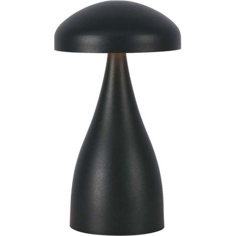Lampe de table LED rechargeable V-TAC 1 W 800 mAh, métal noir tactile CCT 3 en 1 (1/5)