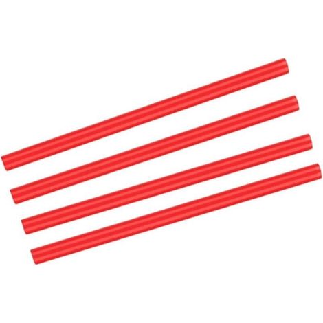 Tuyaux silicone antidérapants pieds réchaud, lot 4 rouges, accessoires camping outdoor. (1/5)