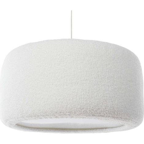 Suspension nuage en tissu peluche lavable pour chambre enfant - Ø 30 cm - H20 cm (1/5)