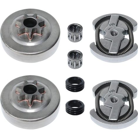 Kit d'embrayage .325" 7T pour Husqvarna 136 141 36 41 et aussi pour Poulan 2775 Pp4620Av Pp4620Avx Pp4620Avl Pp4620Avhd Pp295, 530 06 93-42, 530 06 93-42, 530069342 (1/5)