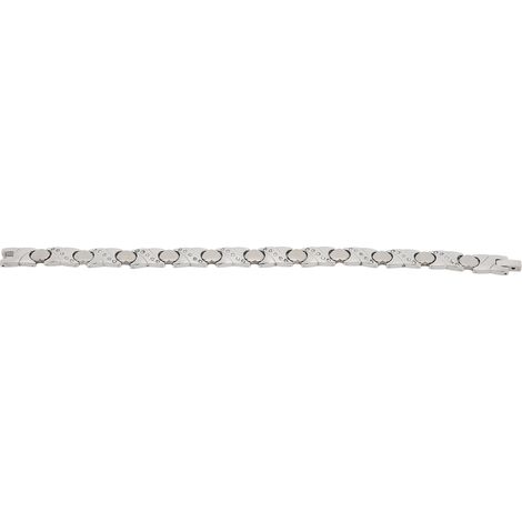 Bracelet Magnétique Antidouleur en Acier Inoxydable pour le Bien-être et la Santé (1/5)