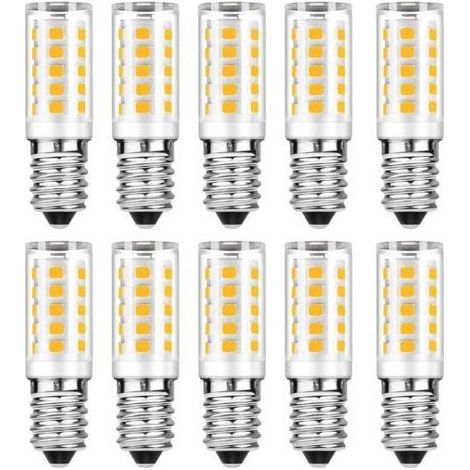 10er-Pack E14 LED-Lampen – Kaltweiß (6000 K) – 5 W (entspricht 50 W Glühbirne) – 500 lm – Nicht dimmbar (1/5)