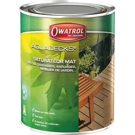 Owatrol Aquadecks saturatore legno esterno miele 1 litro