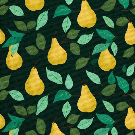 Tissu d'ameublement extérieur Oxford - Motif fruits  DX6708 (1/5)