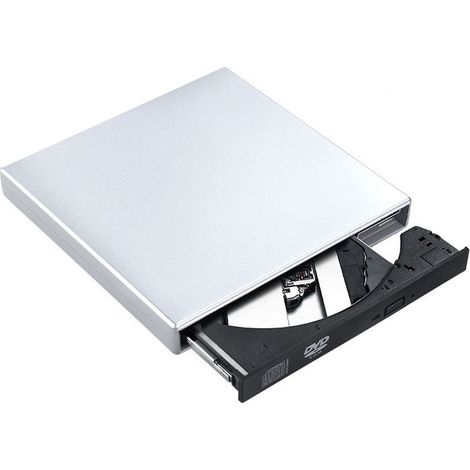 Lecteur Graveur CD DVD Externe USB 2.0 Type-C Portable Pour Ordinateur Portable Et Fixe - 1 Pièce (1/5)