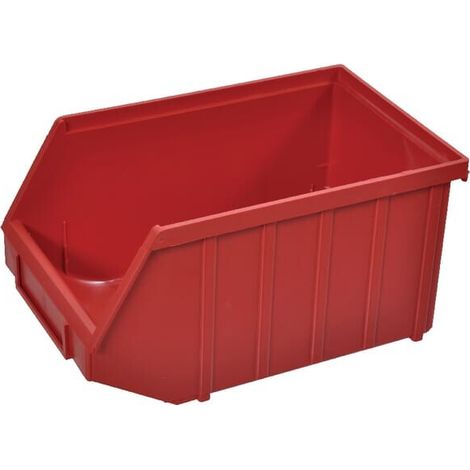 Caja almacenamiento PS rojo 150 x 240 x 130 mm. n潞53 Metalin METALIN WE0531 (1/2)