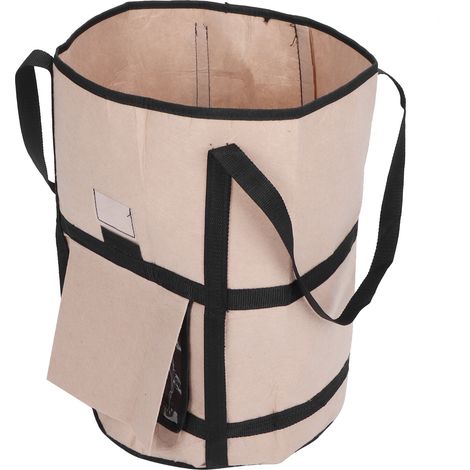Sacs de culture pour pommes de terre en feutrine, sacs de plantation pour fruits et légumes, outil de jardinage, marron avec ombrage, 35 x 45 cm, 43 L/10 gallons (1/5)