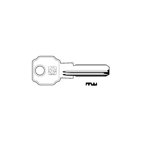 CHIAVI PUNZONATE PER CILINDRI LINCE 5+5 SPINE LC14R- - LC14R - 5 pezzi SILCA