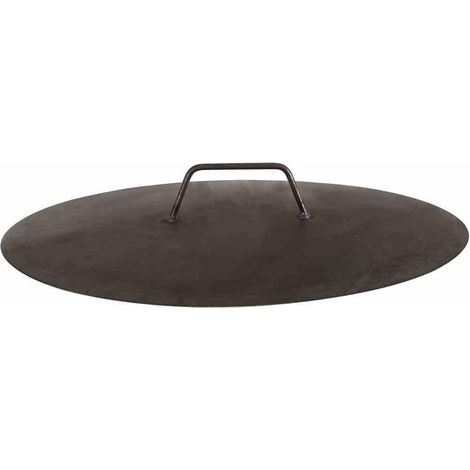 Deckel zu Feuerschale XXL 55 cm Ø 57 x 0,2 cm, unbehandelter Stahl (1/4)