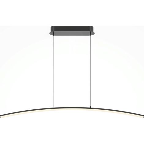 Suspension LED design - arc noir style minimaliste AVA (1/5)