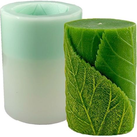 3D Silicone Candle Mold – Heat Resistant (up to 230°C), Cylindrical, Durable, Ideal for Homemade Scented Candles (1/3)