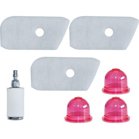 530150253 Air Filter Fuel Filter with Ignition Capsule Kit for Husqvarna 125L 128LD 128CD 128L 124C 124L 125C 125E 125LDX 125R 125RJ 128C 128LDX 128R 128RJ Thread Cutter Part (1/5)