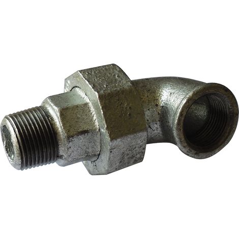 Coude union fonte galva MF 15X21