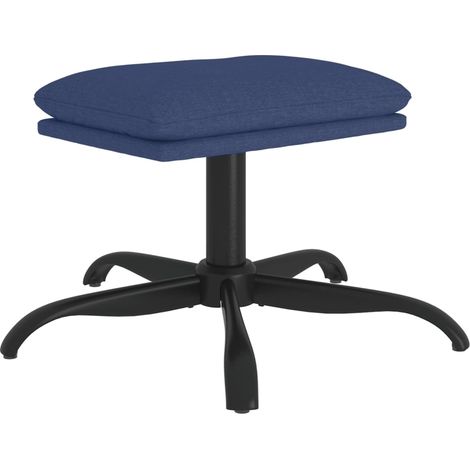Fußhocker Blau 60x60x36 cm Stoff vidaXL (1/5)