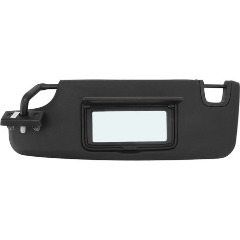 Pare-soleil conducteur gauche noir 6CJ07DX9AA avec miroir, accessoire intérieur remplacement pour Jeep Wrangler JK 2007-2018 (1/5)