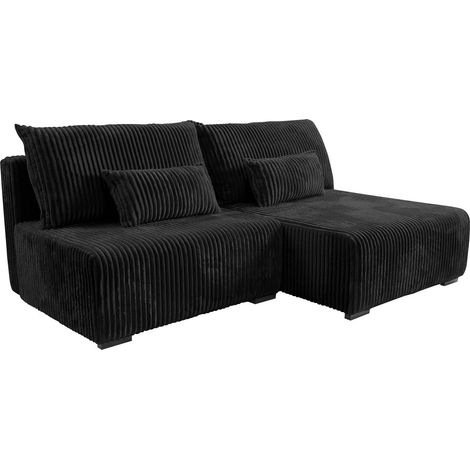 Sofá rinconero TrendyNest Fenestal, Tilia 100, Función de descanso, Almacenaje, 211x146x90cm, 0