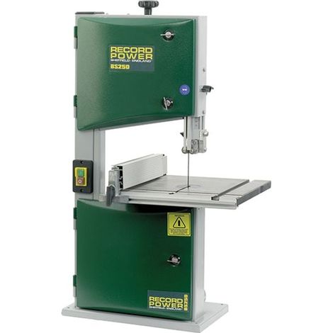 Record Power BS250 BS250 Benchtop Bandsaw 350W 240V RPTBS250