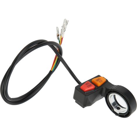 Wasserdichter Eco Turbo Dual Speed Modus Lenkerschalter für Elektromotorräder, ATVs, Roller, Einzel- und Doppelantriebssteuerung (1/5)