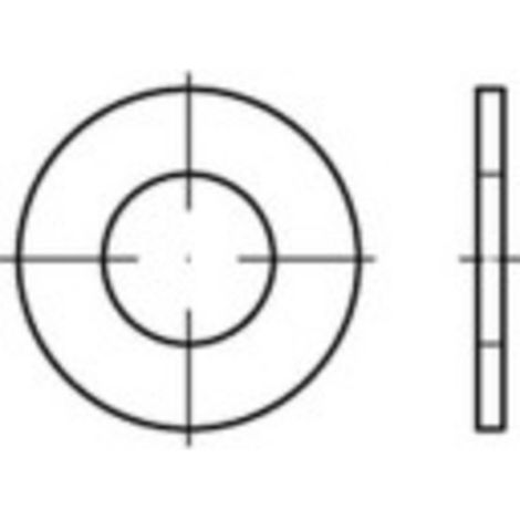 [NEUWERTIG] B-Ware Toolcraft Unterlegscheibe Scheibe 16 Mm 32 Mm Stahl Verzinkt 200 Stück