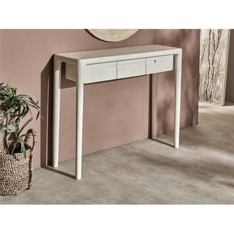 Ares Konsole mit weißem Griff 100 x 30 x 76 cm. 100 x 30 x 76 cm (1/3)