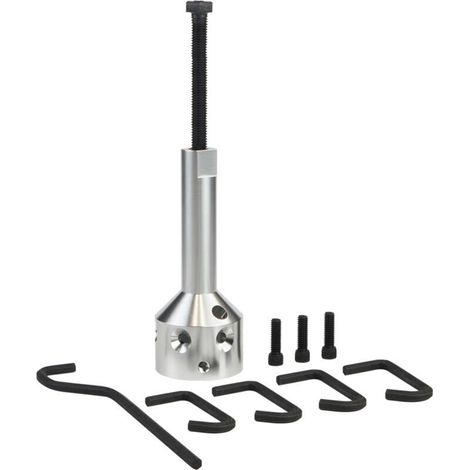 Extracteur de roue de ventilateur de moyeu, extracteur de pale de ventilateur, parfait pour entraînement par courroie d'entraînement de 5/8" 1/2" et arbres de moteur à entraînement direct