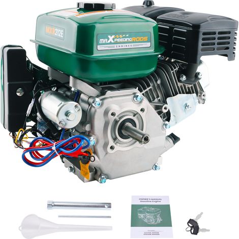 212cc Motor De Gasolina Arranque Eléctrico 4 Tiempos 7HP Kart Motocultor