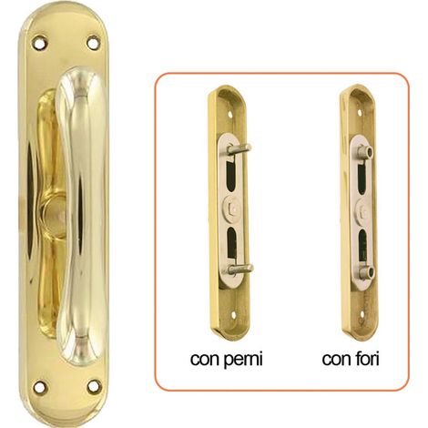 CREMONESE CHIARA CON PERNI FINITURA OTTONE LUCIDO