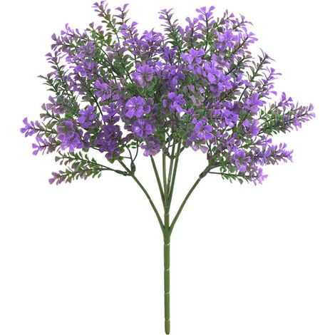 Fleurs Artificielles - Tiges Vertes Décoratives - Pour Centre de Table Mariage Décoration Maison Fermière - Lot de 1 (1/5)