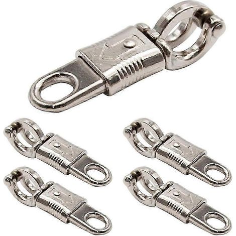 Boucle de retenue d'urgence à dégagement rapide, anneau de retenue, crochet de précision en alliage de zinc pour laisse d'animal de compagnie (FDQ) (1/5)