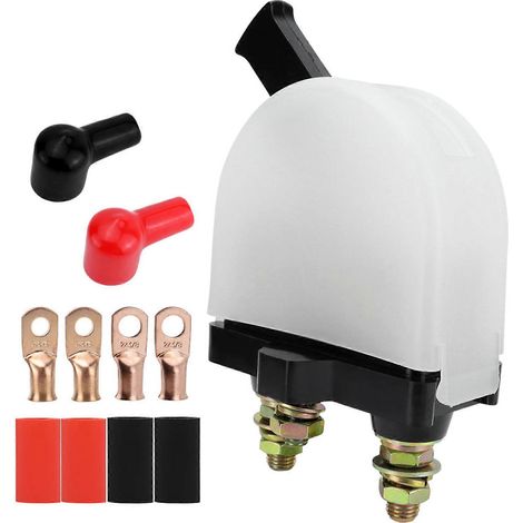 Interrupteur d'isolement de batterie 12V-36V 150A, coupe-batterie, mise à niveau de la gestion de l'alimentation extérieure, compatible avec les appareils électroménagers automobiles et marins (1/5)