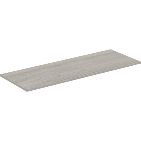 IS Holzkonsole Connect Air, f.US 1200mm, 1204x442x18mm, Eiche gr.Dek.u.Weiß matt (1/3)