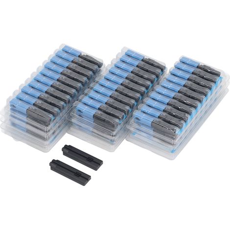 100 pièces kit de connecteur fibre optique type encastré adaptateur rapide à froid SC UPC qualité télécom (1/5)