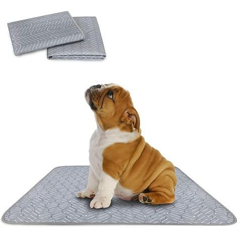Almohadillas lavables adecuadas para perros, almohadillas reutilizables para cachorros fáciles de limpiar, alfombrillas para cachorros: almohadillas reutilizables para excrementos de perros. (1/5)