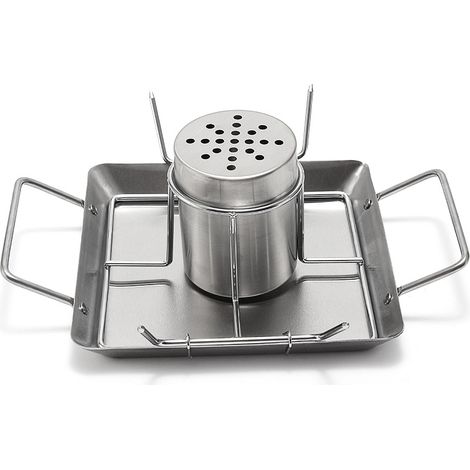 Support à rôtir pour canette de bière - Support en Acier Inoxydable - Grille de Barbecue pour Grill, Four ou fumoir - Passe au Lave-Vaisselle (1/5)