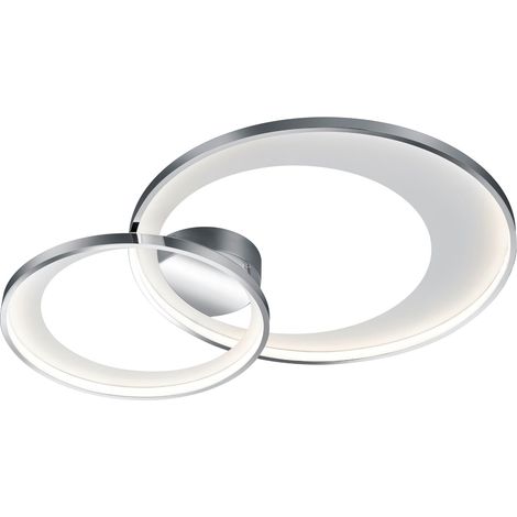 Plafoniera da Interno a LED in Metallo Cromo (1/2)