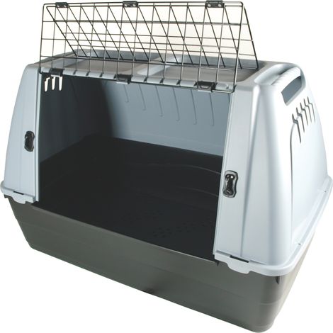 TRASPORTINO PER CANI BRACCO 90 cm. 88x51x58 h col. Grigio