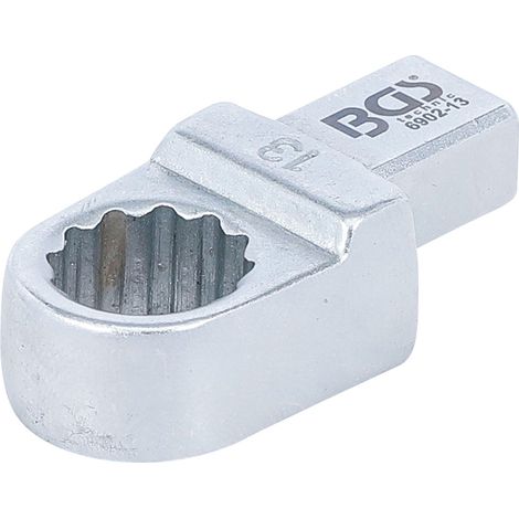 BGS Einsteck-Ringschlüssel 13 mm Aufnahme 9 x 12 mm - 6902-13 (1/4)