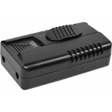 Variateur mural à curseur 150W 230V Noir, gradateur compatible LED et halogène, classe énergétique A, interrupteur rotatif pour éclairage domestique (1/4)