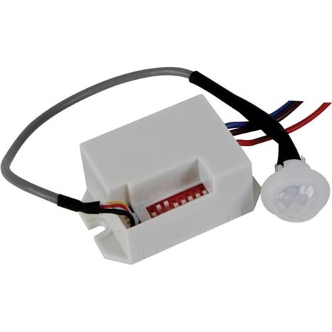MINI DÉTECTEUR DE MOUVEMENT PIR - À ENCASTRER - 12 VCC VELLEMAN EMS114 (1/3)