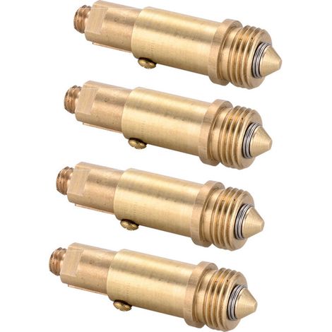 4 pièces Bassin Pop-up Boulon à ressort en laiton, Remplacement pour la plupart des éviers/baignoires / lavabos/bouchons de vidange Lefou (1/4)