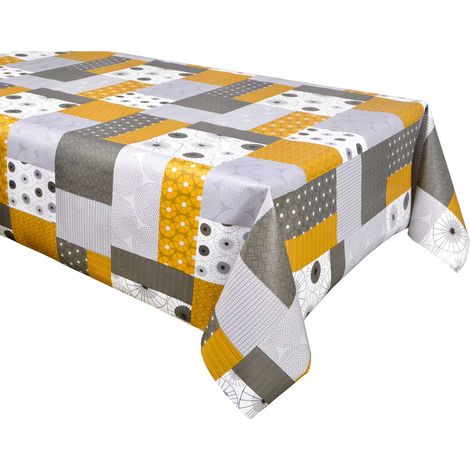 Nappe en toile cirée rectangulaire VYLE (1/4)